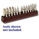 Tools & Hardware : 1/4 in. Magnetic Neon Green 37 Piece Bit Holder