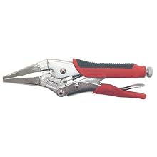 Fuller Tool 435-9906 Pro 9-Inch Long Nose Locking Plier with Wire Cutter