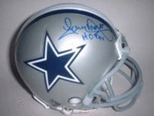 Tony Dorsett Autographed Dallas Cowboys Riddell Mini Helmet with 