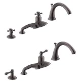 Grohe 19044ZB0 Thermostatic Roman Tub Filler, Oil Rubbed Bronze