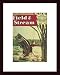 FIELD & STREAM: August 1946 by Walter Dower / FIELD & STREAM Magazine 11.00X17.00 Framed with Black Wood Frame