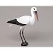 Star 140525 Storch 92 cm, mit Stock und F�ssen aus Kunststoff