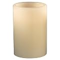 Flameless Pillar Candle - Vanilla (4")