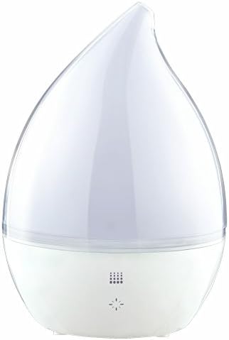 Ultrasonic Humidifier Diffuser Aromatherapy Easy to Clean Cool Mist Germ Free Humidifier Touch Control Auto Shut Off Humidifier 1.3L Capacity 3 Levels Mist 360 Rotating Nozzle 7 Colors LED Light
