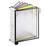 Tarifold, Inc. W291 Wall Unit Reference Starter Set with Ten Display Pockets, 20 Sheet Capacity