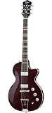 Hofner HCT-CS10-BCH-O CT Club Guitar - Black Cherry with Case