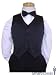 Childrens Black Tuxedo Vest with Free Bowtie