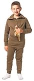 Review   / Kids Thermal Underwear Bottoms Brown Polypropylene Thermals