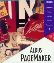 Software: Aldus PageMaker 5.0 for Mac
