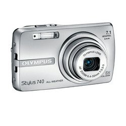 Olympus Stylus 750 - Digital camera - compact - 7.1 Mpix - optical zoom: 5 x - supported memory: xD, xD Type H, xD Type M