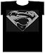Search : DC Comics Superman Returns Silver Sparkle Logo Shirt 23-339