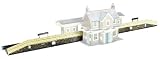 Superquick A1 Station Platforms - Card Kit, Overall size: 610 x 50 x 16mm