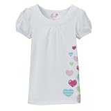 Toddler Girls' Circo® Heart Print Tunic - White