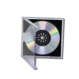 SuperMediaStore 8cm (3 inches) Slim Black Mini CD/DVD Jewel Cases 100 Pack