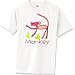 Child Art Monkey T-Shirt Dark T-Shirt