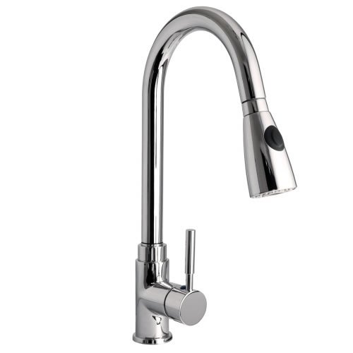 Cheap Price Pre Rinser Mono Kitchen Sink Mixer Tap with Pull Out Spray