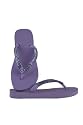 Havaianas by Lori Jack "Top" Swarovski Crystal Flip Flops (39/40, Violet/Provence Lavender)