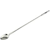 Mixing Spoon, Newness Stainless Steel Long Handle Mixing Spoon, Bar Cocktail Shaker Spoon, 12 Inches (30.5 cm)