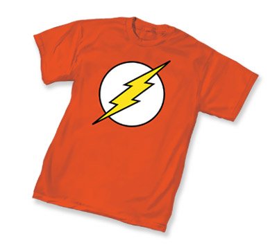  The Flash Symbol Logo Dc Comics Red T-Shirt Tee