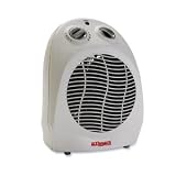 Four-Setting Portable Heater, Light Gray