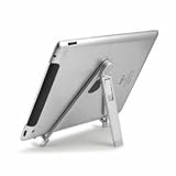 Deluxe Metallic Adjustable Metal Stand for Apple Ipad Ipad 2 Samsung Galaxy Tab 10.1 Motorola Xoom Amazon Kindle 2 3 4 / Kindle Fire/ Barnes and Noble Nook / Nook Color/ Nook Tablet / Asus Transformer