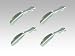 FootFitter 4 Shoe Horn Steel Arched Set of 4