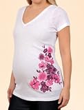 A Pea in the Pod: Short Sleeve V-neck Maternity T Shirt