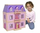 Melissa & Doug Multi-Level Wooden Dollhouse