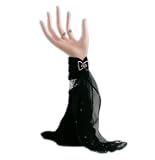 31T0yJPNyqL. SL160  Black Ring Holder Hand Display / Jewelry Organizer  Sparkling