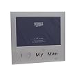 'I Love My Mum' Photo Frame 6 x 4" (Silver colour)