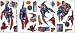 SUPERMAN Peel & Stick Wall Decals