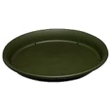 アイリスオーヤマ 受け皿 素焼風受皿 12号 ハーブグリーン