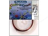 ColourCraft Copper Wire 20ga Brown