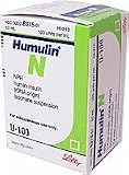 Lilly Humulin N Insulin U-100 – 10 mL Vial