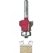 Freud 41-402 Two Flute Flush and 45-Degree Bevel Trim Router Bit with 1/4"-Inch Shank