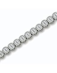 14k Solid Gold Diamond Tennis Bracelet (4.41 cts.tw.)