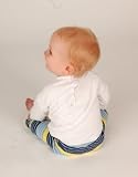 Bamboo Baby stripe play trousers - 18-24m