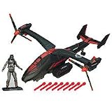 GI Joe Black Dragon VTOL With Cobra Air Trooper
