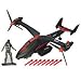 GI Joe Black Dragon VTOL With Cobra Air Trooper_s-1