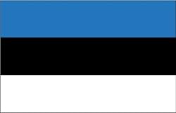 Annin Nylon Estonia Flag, 3-Foot by 5-Foot