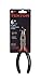 TEKTON 3520 6-Inch 90-Degree Bent Long Nose Pliers [Older Model]