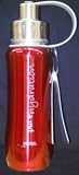 Pure Hydration Stainless Steel Insulated Water Bottle and Handle 25oz Metallic Red Best Prices Insulated Stainless Steel Water Bottle