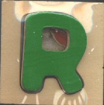 R LETTER MAGNETIC BLOCK by Melissa & Doug