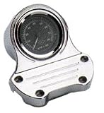 Chrome Billet Mini-Tach Mount and Handlebar Clamp