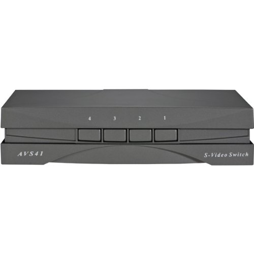 4 X 1 AV Selector With S-Video Terminals