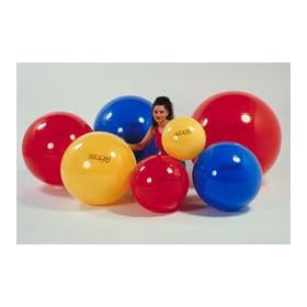 FitBALL Gymnic Therapy Balls, 75 cm, Yellow