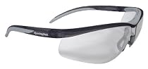 Remington T-71 Dual Mold Shooting Glasses (Clear Anti-Fog Lens/Black Frame)