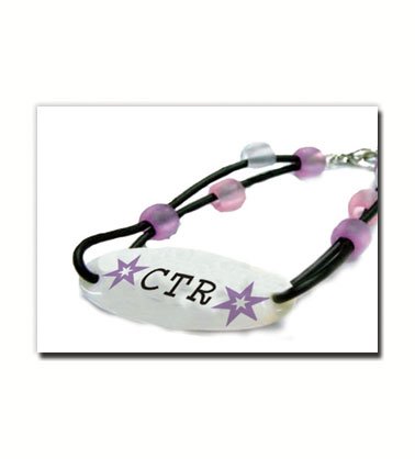 CTR Sun Magic Bracelet, CTR Charm with a Hidden Message That Appears in the Sun, One Size Fits All... Perfect for Girls, Young Women, Wifes, and Mothers... Birthday, Christmas Gift... Choose the Right Bracelet Perfect for Any LDS Girl or Woman... Primary, Young Womens, Relief Society
