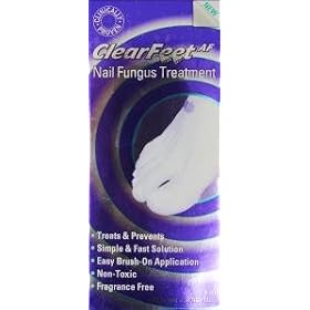 clear feet af nail fungus treatment 4ml +10 nail files