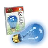 Zilla Incandescent Day Blue Light Bulb for Reptiles (150 Watt)